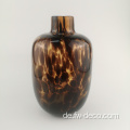 Vase mit Leopard Tortoise Muster Leopard Print Vase